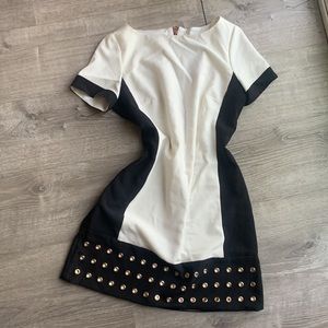 Black & White Business Casual Dress